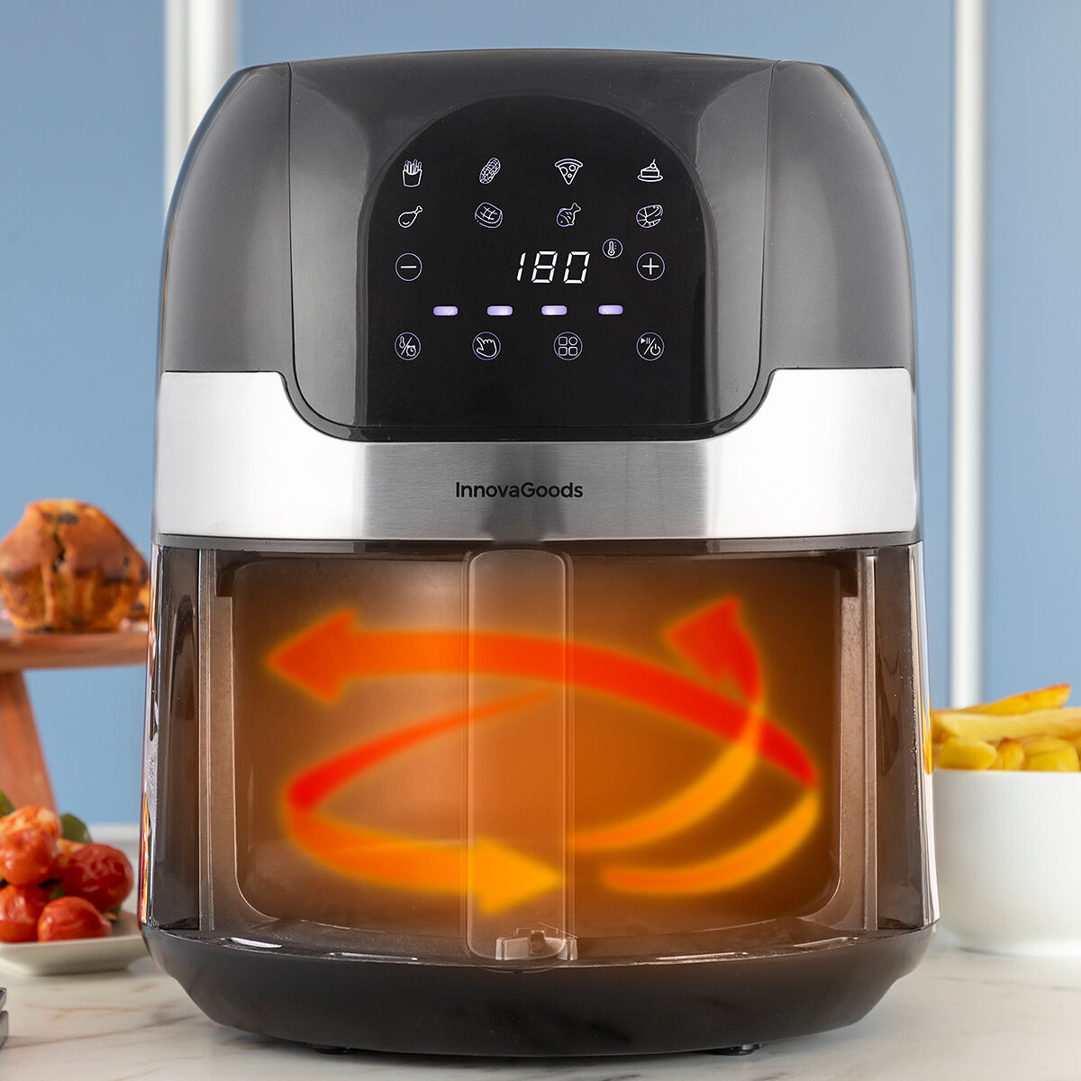 Freidora de Aire 3,5 lts 1400w Fryinn Lite+