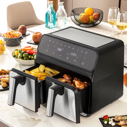 Freidora de Aire doble 8 lts 3400w Fryinn
