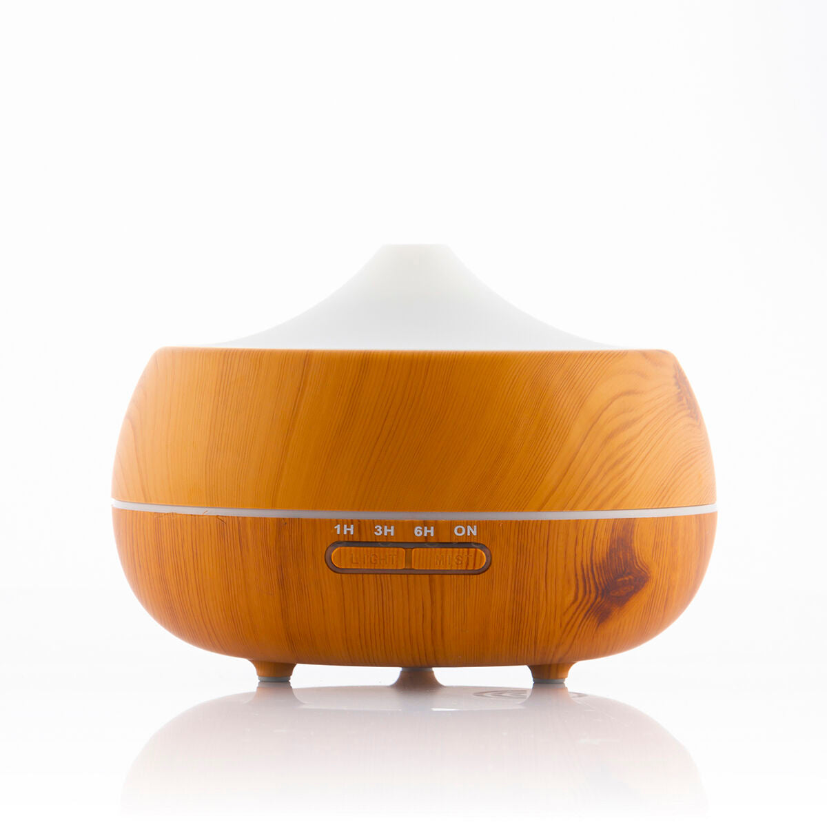 Humidificador difusor aromas led wooden