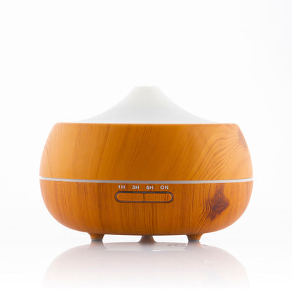 Humidificador difusor aromas led wooden