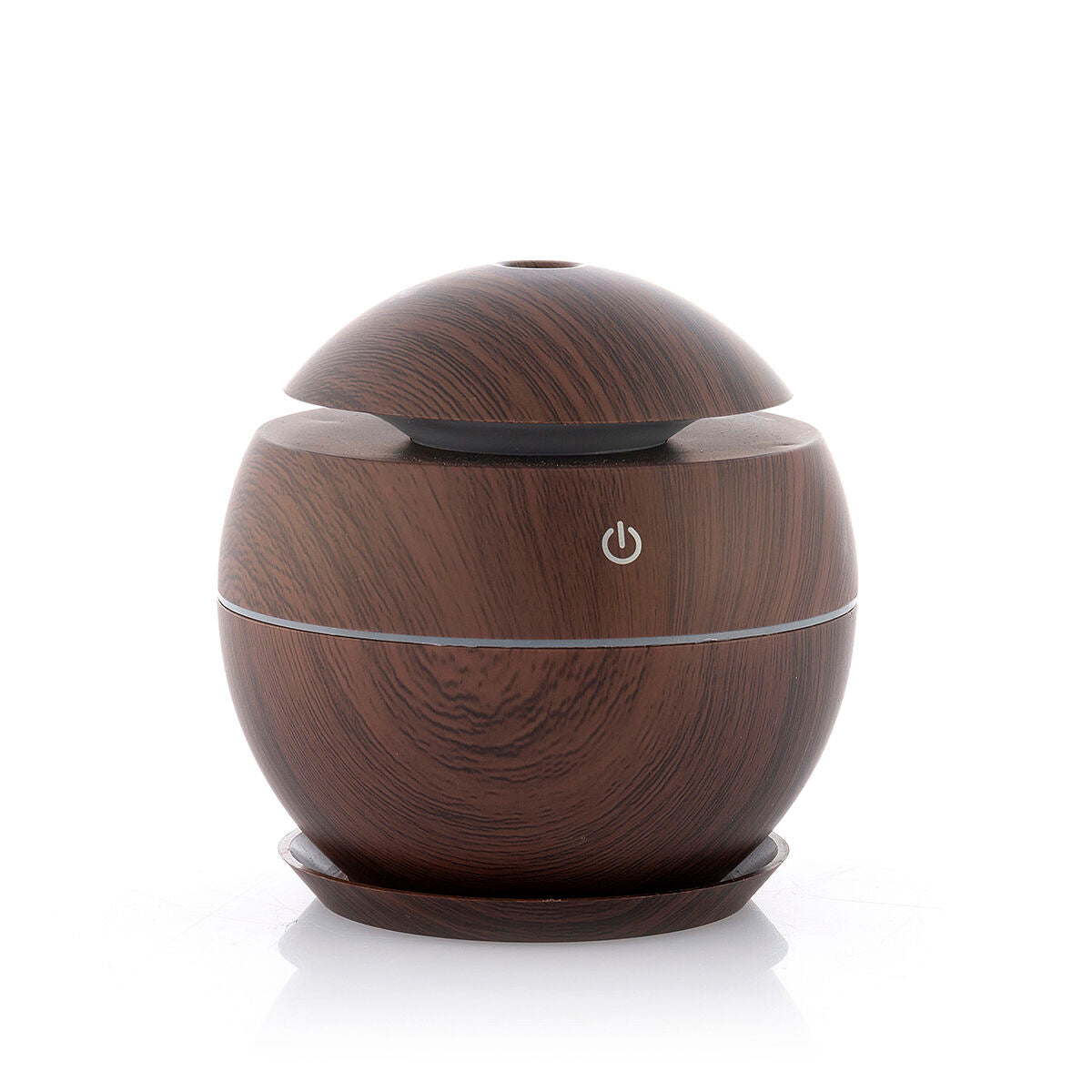 Mini humidificador difusor aromas madera