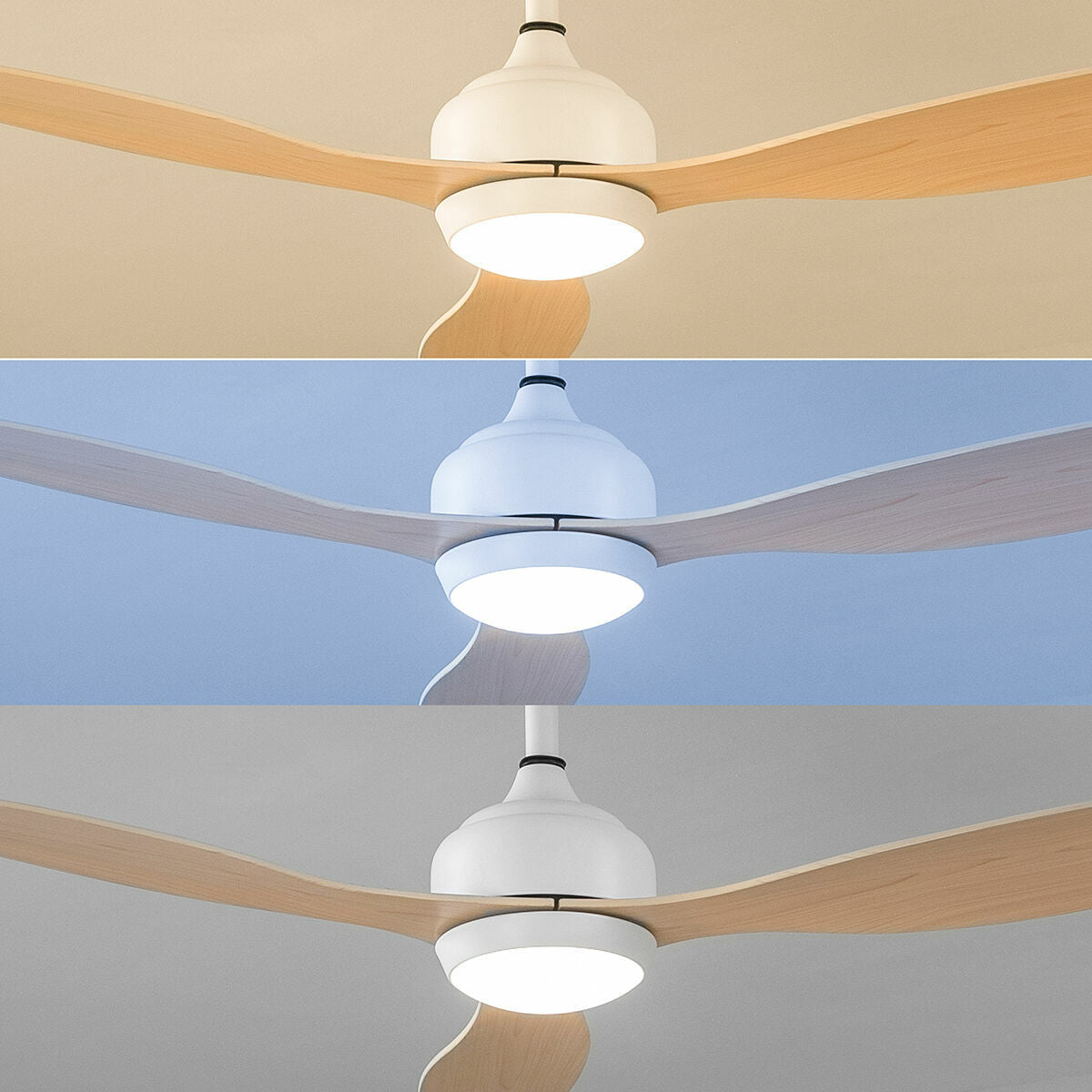 Ventilador de techo LED ABS - Wuled