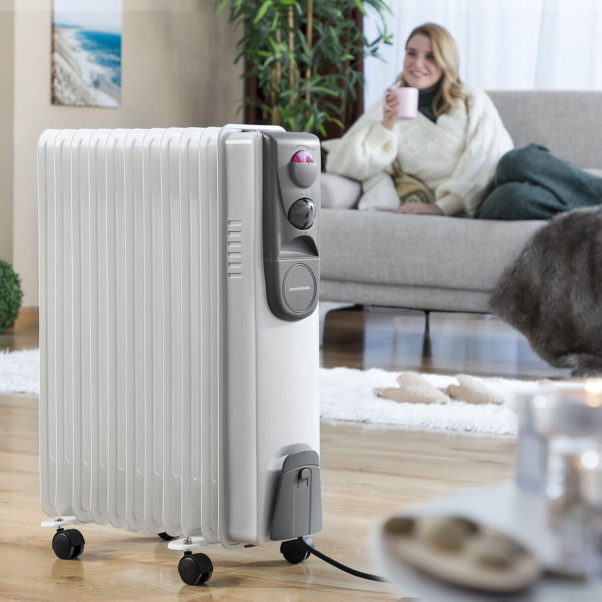 Radiador de aceite 2500 W - Oileven