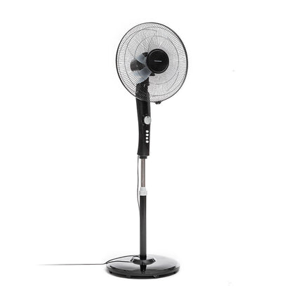 Ventilador de pie 45w negro - Breezinn